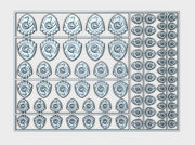 Sons of Isaac - Flat Vehicle Insignia pack 3d printed