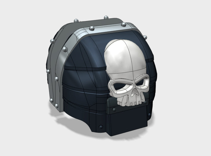 Basic Skull: Atlas Pat. Shoulders 3d printed