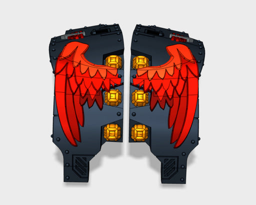 Knight Legion : Atlas Pat. Carapace 3d printed
