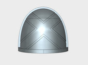 10x Crisscross - G:4a Shoulder Pads 3d printed