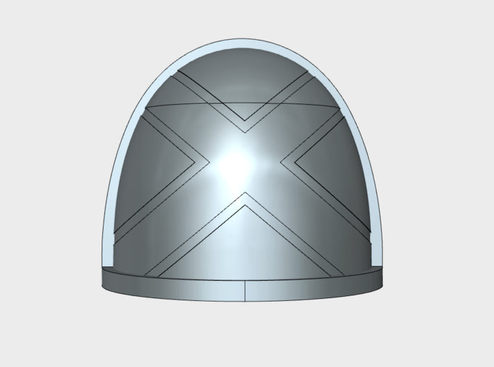 10x Crisscross - G:4a Shoulder Pads 3d printed