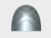 10x Crisscross - G:5a Shoulder Pads 3d printed