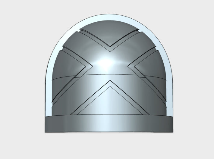 10x Crisscross - G:7a Shoulder Pads 3d printed