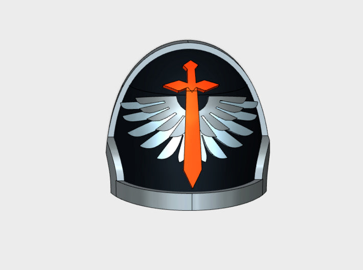 10x Winged Sword - G:10p Left Shoulders 3d printed