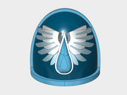 10x Angel Tears - G:4a Shoulder Pads 3d printed