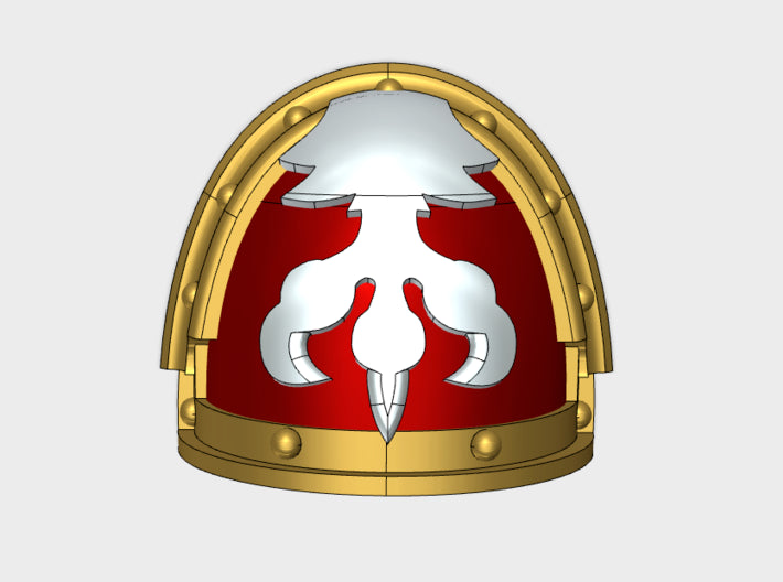 10x Imperial Claws - G:3a Shoulder Pads 3d printed