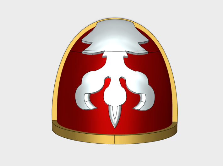 10x Imperial Claws - G:4a Shoulder Pads 3d printed