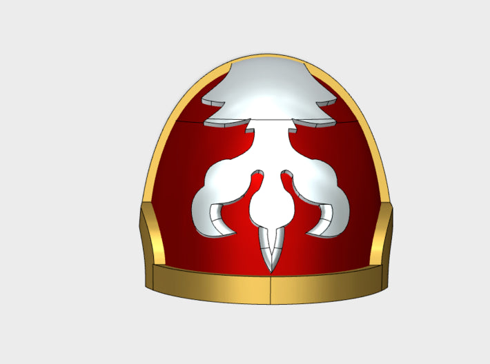 10x Imperial Claws - G:10p Left Shoulders 3d printed