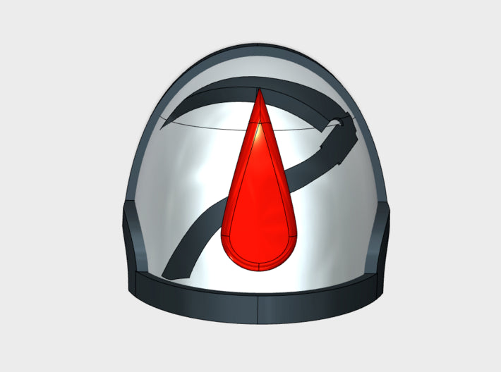 10x Blood Scythes - G:10p Left Shoulders 3d printed