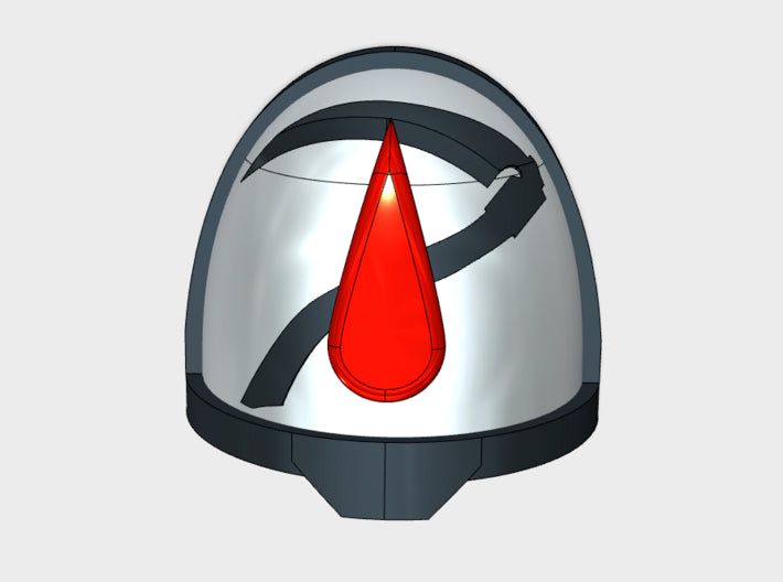 10x Blood Scythes - G:11a Shoulders pads 3d printed