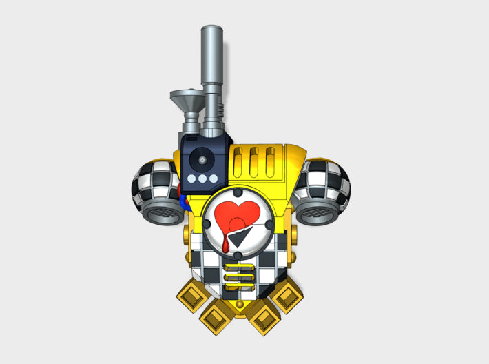 10x Lamented Heart - Prime:1 PACs Squad 1 (MagVex) 3d printed Prime:1 Comms PAC