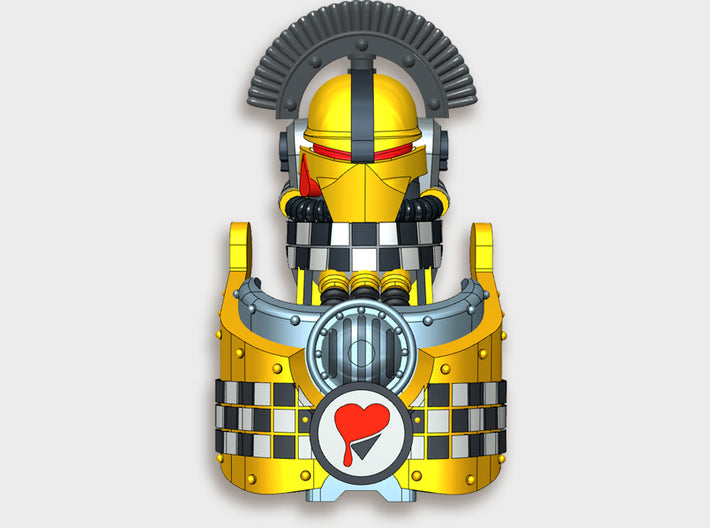 Lamented Heart: Atlas Sarcophagus Set 1 3d printed