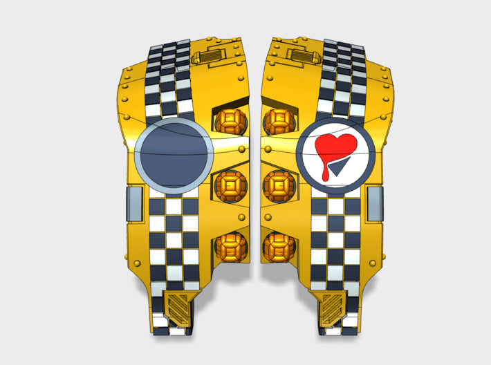 Lamented Heart: Full Atlas Pattern Kit 1 3d printed