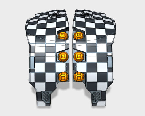 Checkerboard : Atlas Pat. Carapace 3d printed