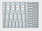 Blood Dragons - Flat Vehicle Insignia pack 3d printed