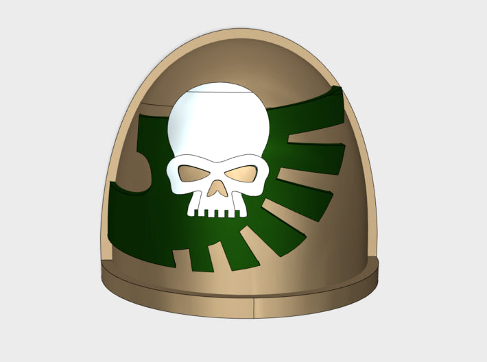 10x Absolution Wing - G:4a Shoulder Pads 3d printed