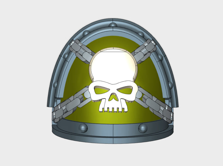 10x Rift Castellans - G:3a Shoulder Pads 3d printed