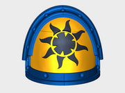 10x Solar Paladins - G:3a Shoulder Pads 3d printed