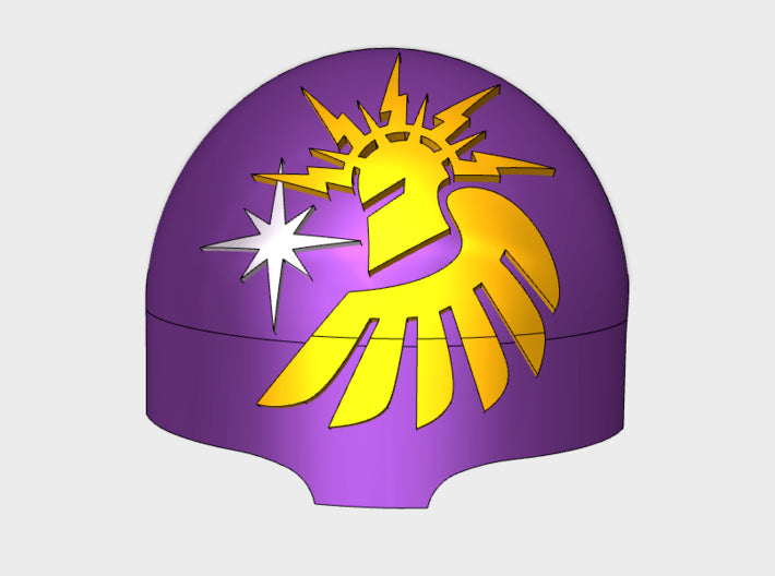 10x Phoenix Sons - T:1a Terminator Shoulders 3d printed