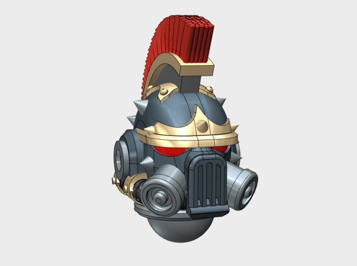 10x Base - Donnero Crested Helms 3d printed