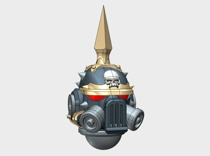 10x Skull Marked - Donnero Helmets 3d printed