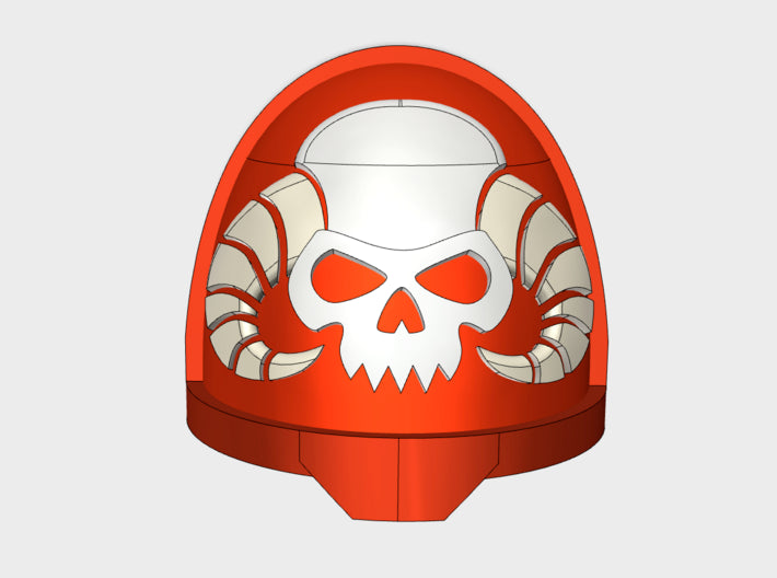 10x Exorcists - G:11a Shoulders pads 3d printed