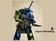 Wild Hunt - Prime:1 Claymore PACs [Squad 1] 3d printed Credit: Algrim Whitefang of the 40k Homebrew Wiki