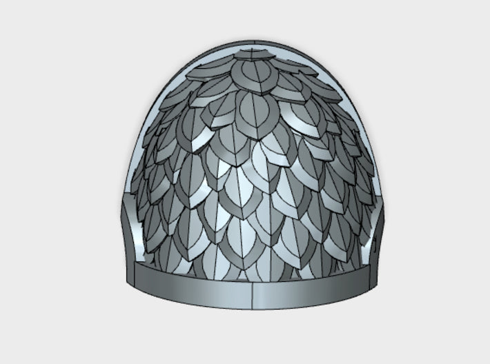 10x Blank - G:11V Shoulder Pads 3d printed