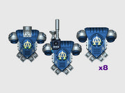 Alpha Omega - Prime:1 PACs Squad Set 3d printed