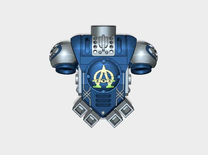 Alpha Omega - Prime:1 PACs Squad Set 3d printed