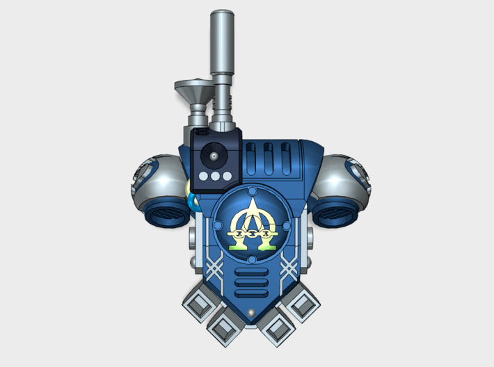 Alpha Omega - Prime:1 PACs Squad Set 3d printed