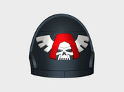 10x Knights Of Vengeance - G:10p Left Shoulders 3d printed