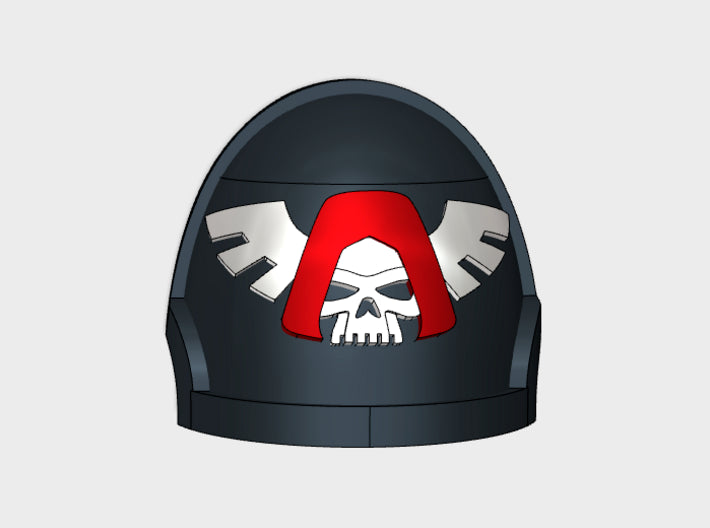 10x Knights Of Vengeance - G:10p Left Shoulders 3d printed