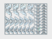 1x Knights Of Vengeance Flat Vehicle Insignia pack 3d printed