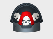 10x Knights of Vengeance - Stormguard Pauldrons 3d printed