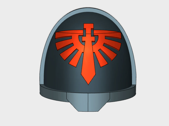 10x Knight Legion - G:11a Shoulder Pads 3d printed