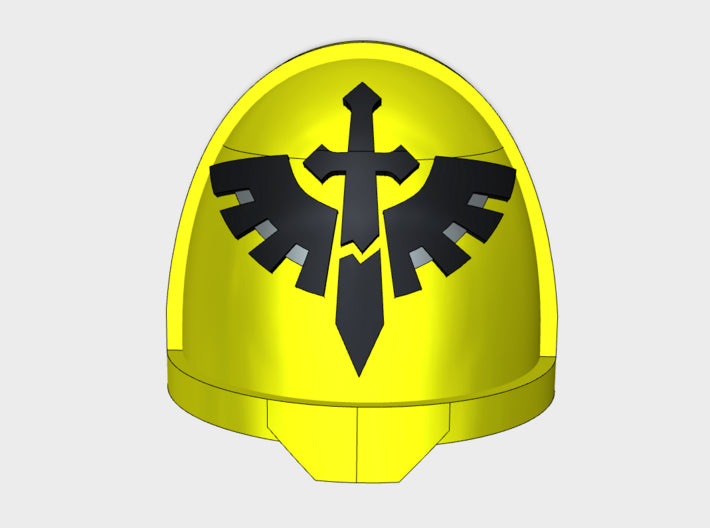 10x Broken Blades - G:11a Shoulder Pads 3d printed