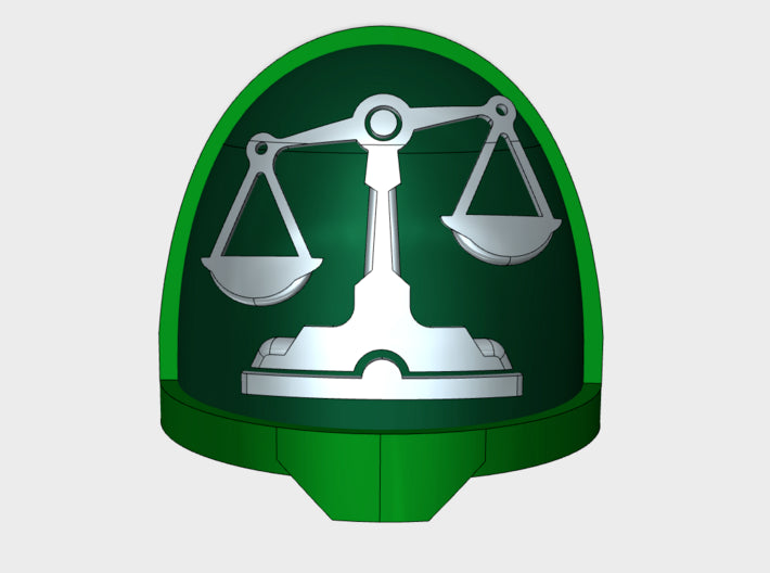 10x Knights of Libra - G:11a Shoulder Pads 3d printed