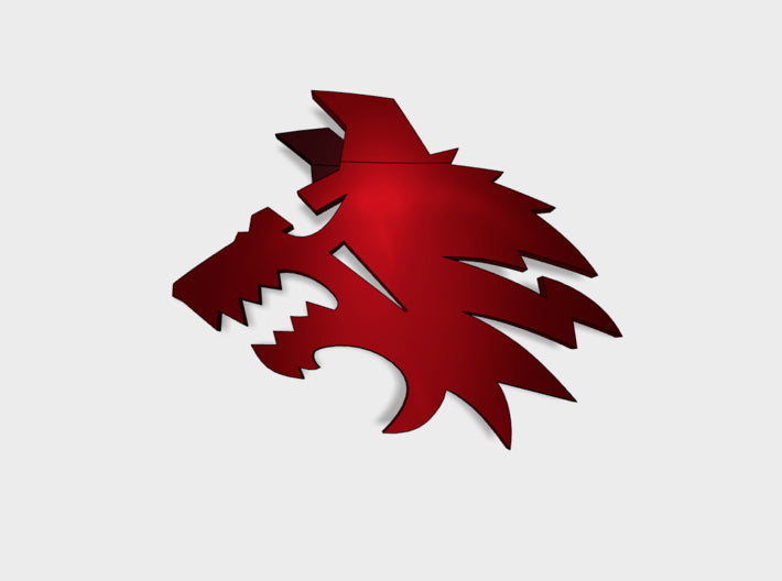 60x Scar Hounds - Shoulder Insignia pack 3d printed