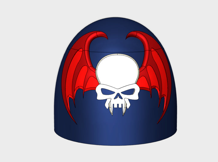 10x Nightmare Legion - G:5a Shoulder Pads 3d printed