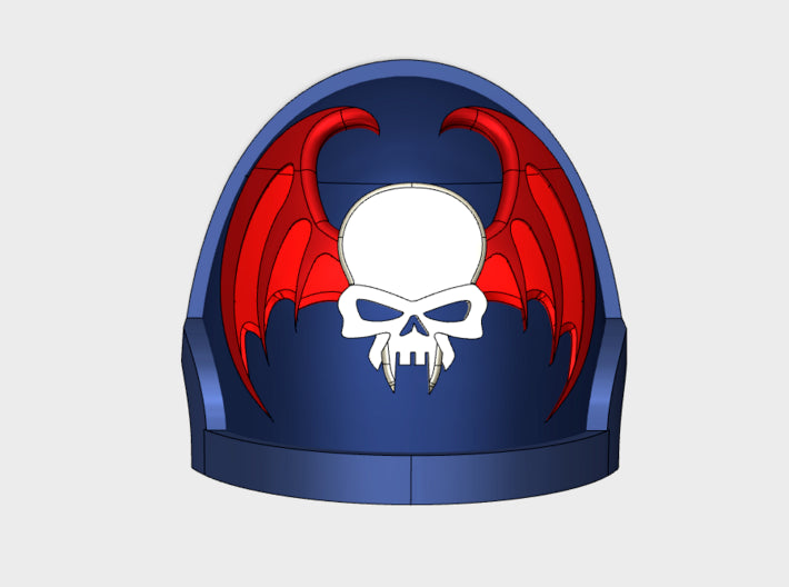 10x Nightmare Legion - G:10p Left Shoulders 3d printed