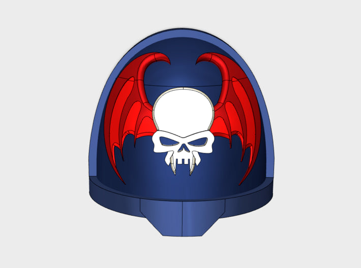 10x Nightmare Legion - G:11a Shoulder Pads 3d printed