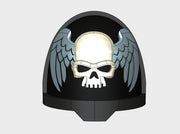 10x Angels of Death - G:11a Shoulder Pads 3d printed