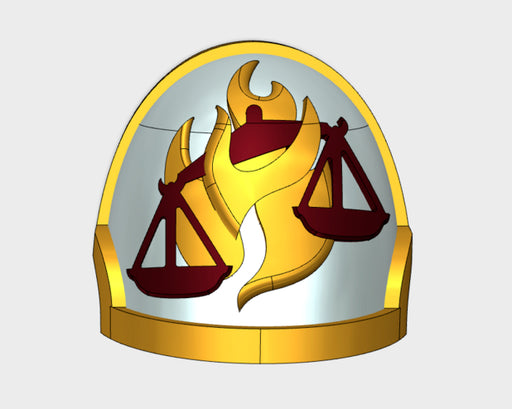10x Bringers Of Judgement - G:10p Left Shoulders 3d printed