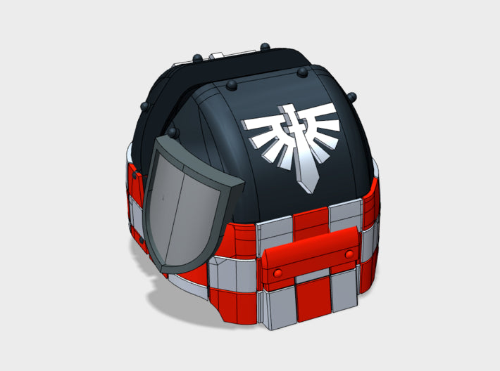 Knight Legion (Chkr): Full Atlas Pattern Kit 3d printed