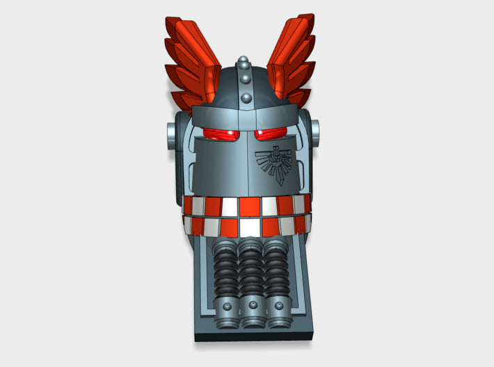 Knight Legion (Wng-Chk): Atlas Pat. Headplate 3d printed