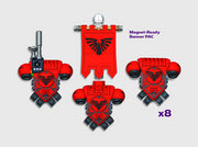 Blood Wing - Prime:1 PACs [Squad 1] 3d printed Designed for the new, bigger “Prime” Marine models