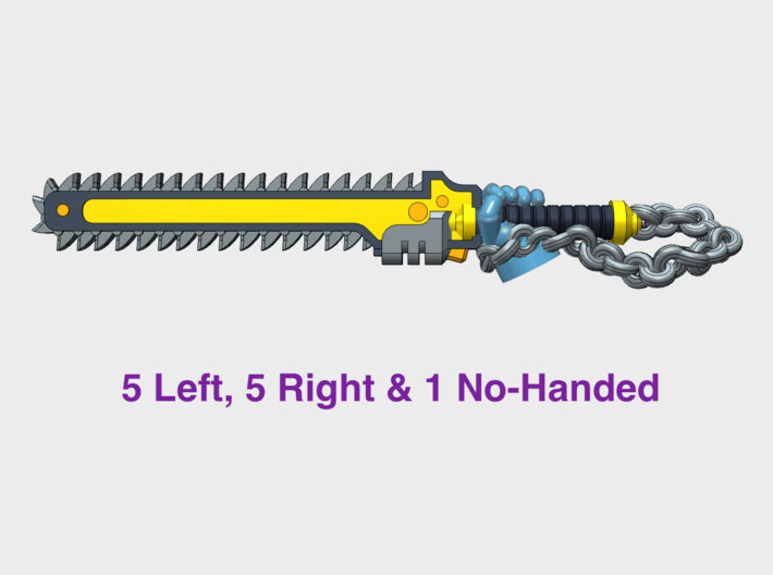 11x Roto Sword : Chained Marauder 3d printed