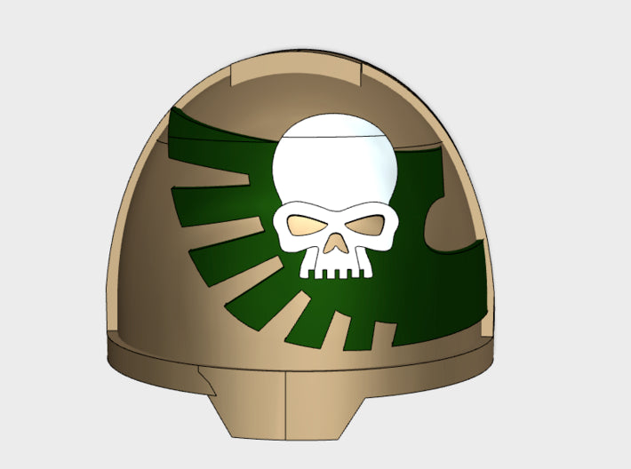 10x Absolution Wings - G:13a Right Shoulder Pads 3d printed