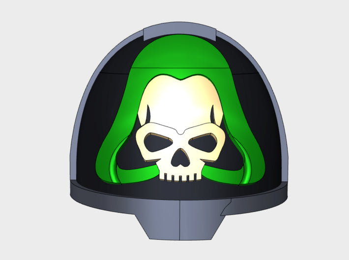 10x Death Wardens - G:13a Shoulder Pads 3d printed